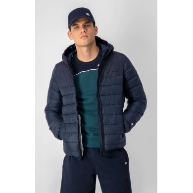 Champion Winter-Steppjacke mit Kapuze - Funktionswattierung - dunkelblau Herren