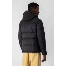 Champion Winterjacke mit Kapuze - Funktionswattierung, mit kleinem Logo-Schriftzug - schwarz Herren