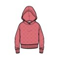 Champion Kapuzenpullover Hoodie American Classic pink Mädchen