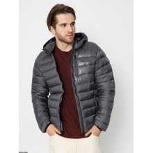 Champion Winter-Steppjacke mit Kapuze (Funktionswattierung, leicht, warm) dunkelgrau Herren