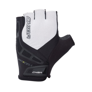 Chiba Fahrrad Handschuhe BioXcell schwarz/weiss