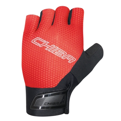 Chiba Fahrrad-Handschuhe Ergo Superlight rot - 1 Paar