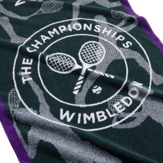 Christy Duschtuch Wimbledon Champ Towel 2024 grün 133x70cm