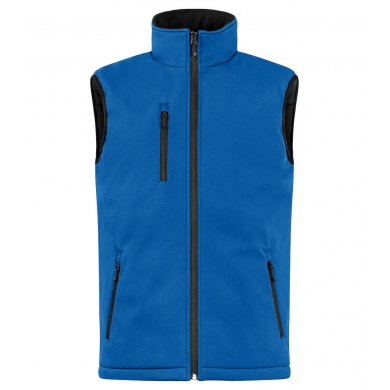 Clique Softshellweste Padded Vest (clean geschnittene, gepolsterte Softshell-Weste) royalblau Herren