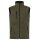 Clique Softshellweste Padded Vest (clean geschnittene, gepolsterte Softshell-Weste) khaki/grün Herren