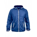 Clique Übergangsjacke Hardy (moderne Windbreaker mit Kapuze) blau Herren