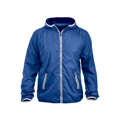 Clique Übergangsjacke Hardy (moderne Windbreaker mit Kapuze) blau Herren