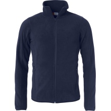 Clique Fleecejacke Basic Polar - mit Stehkragen - navyblau - Herren