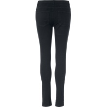 Clique Freizeithose (Baumwolle-Twill) 5-Pocket Stretch Pant schwarz Damen