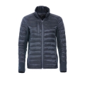 Clique Daunenjacke Lemont (Softshell-Panels, moderner Look) dunkelblau Herren