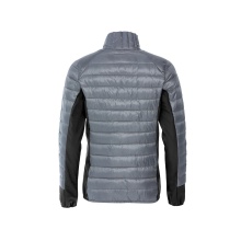 Clique Daunenjacke Lemont (Softshell-Panels, moderner Look) grau Herren