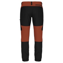 Clique Trekking-Wanderhose Kenai (wind- und wasserabweisendes Material) lang schwarz/orange Herren