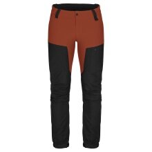 Clique Trekking-Wanderhose Kenai (wind- und wasserabweisendes Material) lang schwarz/orange Herren