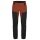 Clique Trekking-Wanderhose Kenai (wind- und wasserabweisendes Material) lang schwarz/orange Herren