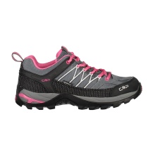 CMP Wanderschuhe Rigel Low WP (Trekking, wasserdicht) grau/fuchsia Damen