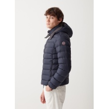 Colmar Daunen-Winterjacke mit abnehmbarer Kapuze (sportliche Steppjacke, sehr warm) navyblau Herren