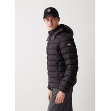 Colmar Daunen-Winterjacke mit abnehmbarer Kapuze (sportliche Steppjacke, sehr warm) schwarz Herren