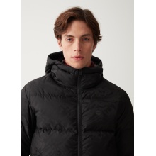 Colmar Oversize-Daunen-Winterjacke mit Kapuze aus Jacquard (sehr warm) schwarz Herren