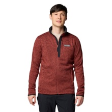 Columbia Fleecejacke Sweater Weather Full Zip 2.0 (warm, weiches Material) rot Herren