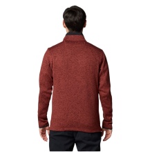 Columbia Fleecejacke Sweater Weather Full Zip 2.0 (warm, weiches Material) rot Herren