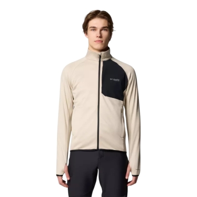 Columbia Fleecejacke Triple Canyon Grid Full Zip II beige/stonegrau Herren