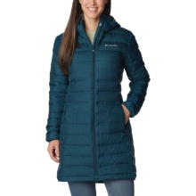 Columbia Daunenmantel Lake 22 Down Long Hooded (wasserabweisend, warm) tealblau Damen