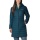 Columbia Daunenmantel Lake 22 Down Long Hooded (wasserabweisend, warm) tealblau Damen