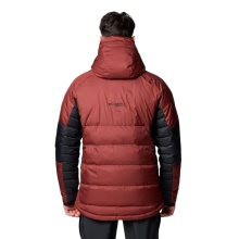 Columbia Winter-Skijacke Roaring Fork Down Jacket (wasserdicht, Omni-Heat Infinity) dunkelrot/schwarz Herren