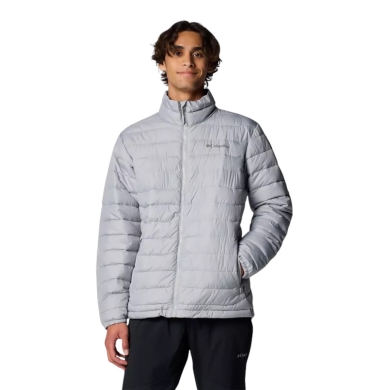 Columbia Steppjacke Powder Lite II hellgrau Herren