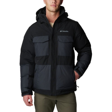 Columbia Winterjacke Marquam Peak Fusion mit Kapuze (Omni-Heat Infinity) schwarz Herren