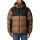 Columbia Winterjacke Pike Lake II Hooded (mit Kapuze, Omni-Heat Thermo-Isolierung) braun/schwarz Herren