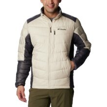 Columbia Daunenjacke Labyrinth Loop (Steppjacke, Omni-Heat Infinity) beige/stonegrau Herren