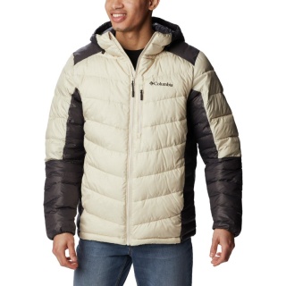 Columbia Winter-Daunenjacke Labyrinth Loop mit Kapuze (Omni-Heat Infinity, synthetische Daunen) beige/stonegrau Herren