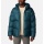 Columbia Winterjacke Puffect mit Kapuze (Thermarator Isolierung, wasserdicht) tealblau Herren