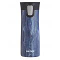 Contigo Trinkflasche Couture Pinnacle Thermo Edelstahl 420ml blau