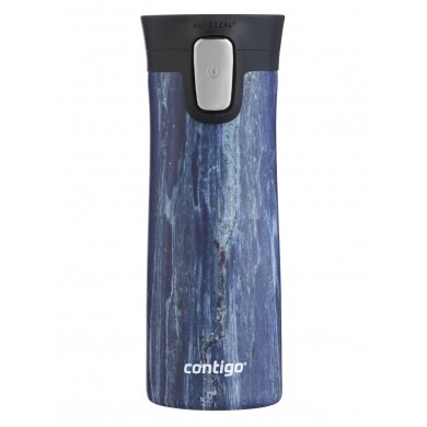 Contigo Trinkflasche Couture Pinnacle Thermo Edelstahl 420ml blau