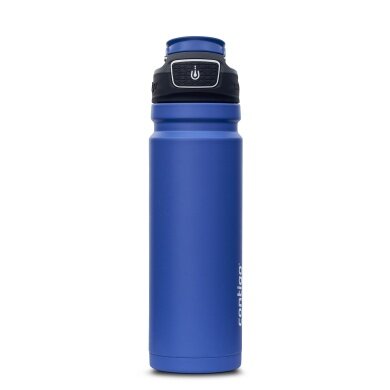 Contigo Thermo-Trinkflasche Free Flow Autoseal vakuum-isolierte (auslaufsicher) 700ml blau - 1 Flasche