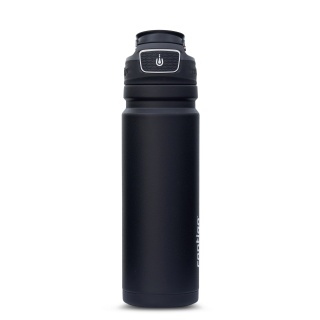 Contigo Thermo-Trinkflasche Free Flow Autoseal vakuum-isolierte (auslaufsicher) 700ml schwarz - 1 Flasche