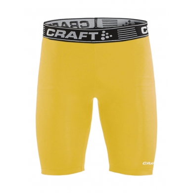 Craft Kompressions-Boxershort (enganliegend) Pro Control gelb Herren