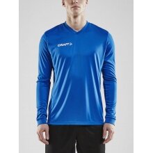 Craft Sport-Langarmshirt (Trikot) Squad Solid - hohe Elastizität, ergonomisches Design - royalblau Herren