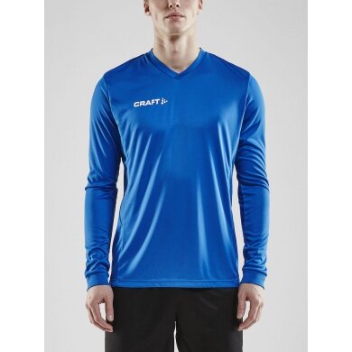 Craft Sport-Langarmshirt (Trikot) Squad Solid - hohe Elastizität, ergonomisches Design - royalblau Herren