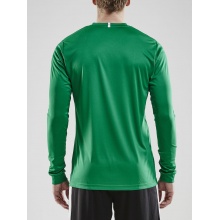 Craft Sport-Langarmshirt (Trikot) Squad Solid - hohe Elastizität, ergonomisches Design - grün Herren