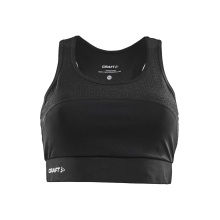 Craft Sport-BH Top Rush (Jersey-Innenfutter) schwarz Damen