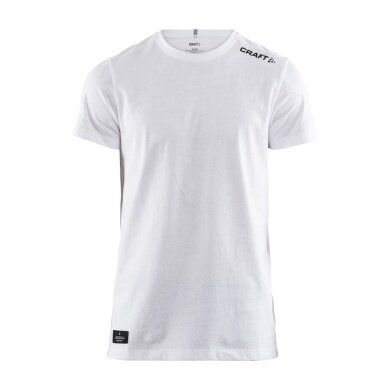 Craft Sport-Tshirt Community Mix (Baumwolle) weiss Herren