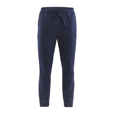 Craft Freizeithose Community Sweatpants (weiches Material, höchster Tragekomfort) lang navyblau Herren