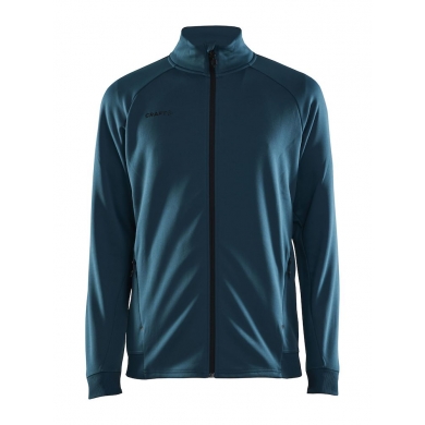 Craft Trainingsjacke ADV Unify (funktionelles Recyclingpolyester) tealblau Herren