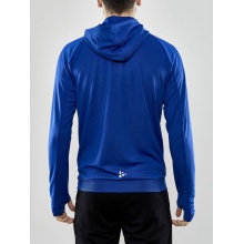 Craft Trainingsjacke Evolve Hood - strapazierfähige Mid-Layer-Kapuzenjacke aus Stretchmaterial - kobaltblau Herren