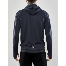 Craft Trainingsjacke Evolve Hood - strapazierfähige Mid-Layer-Kapuzenjacke aus Stretchmaterial - dunkelgrau Herren