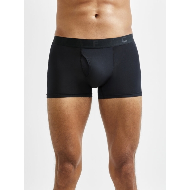 Craft Funktionsunterwäsche Boxershort Core Dry 3-Inch (Feuchtigkeitstransport, hoher Tragekomfort) schwarz Herren