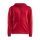 Craft Kapuzenpullover Hoodie Community FZ (Front-Reißverschluss, sportliche Passform) rot Herren